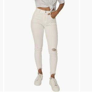 DL1961 Kids White Skinny Jeans